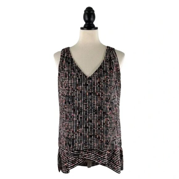 White House Black Market Tops - White House Black Market Multi Layer Sleeveless Blouse Top